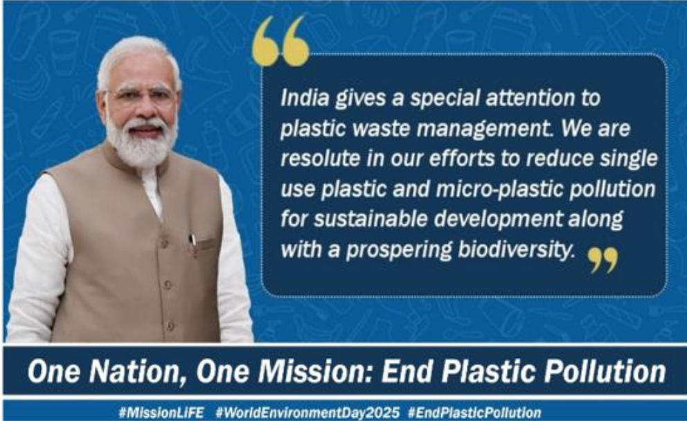 Prime Minister Narendra Modi on Plastic Waste Management